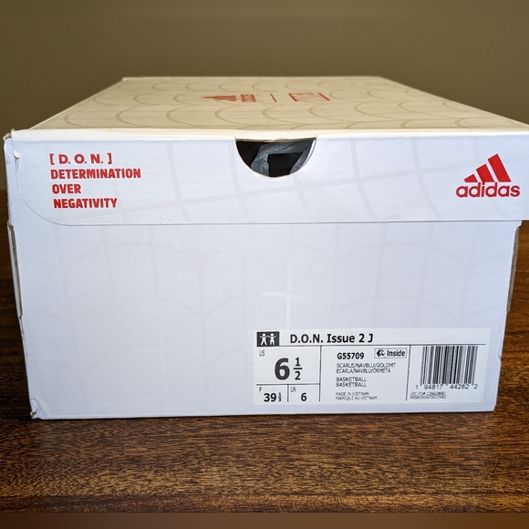 Adidas D.O.N. Issue 2 J Spider Man Shoes - Big Kids Junior's Size 6.5 (G55709). - Picture 5 of 6